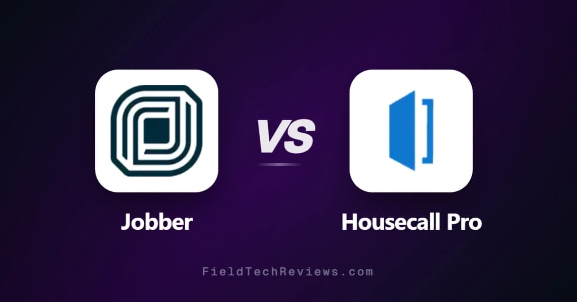 Jobber vs Housecall Pro comparison chart - pricing, features, and recommendations for field service professionals